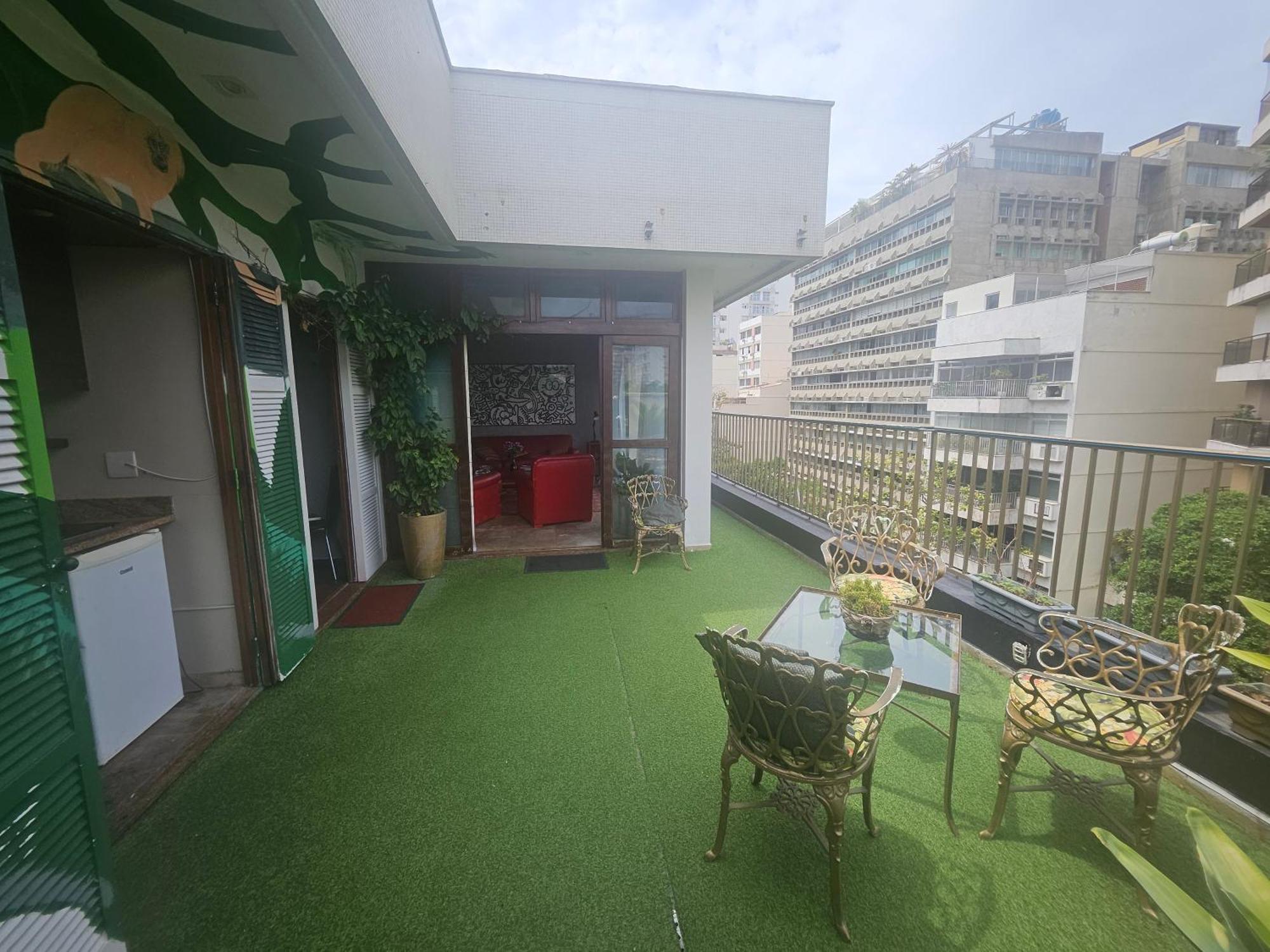 Linda cobertura ipanema quadra da praia c sauna e 2 suites Rio de Janeiro Esterno foto